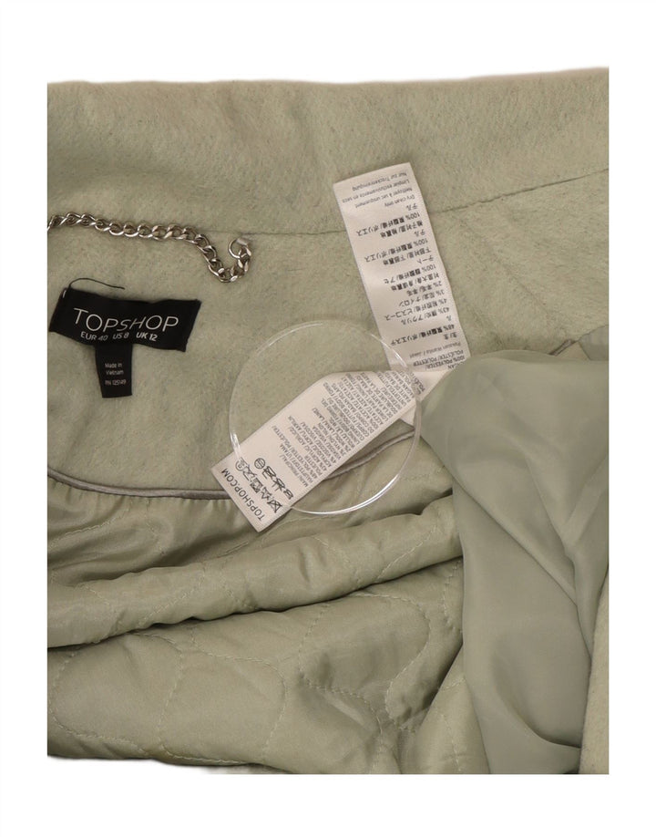 Topshop Γυναικείο Πανωφόρι UK 12 Μεσαίο Πράσινο Πολυεστέρας