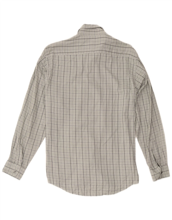Ανδρικό πουκάμισο Trussardi με μεσαίο γκρι Check