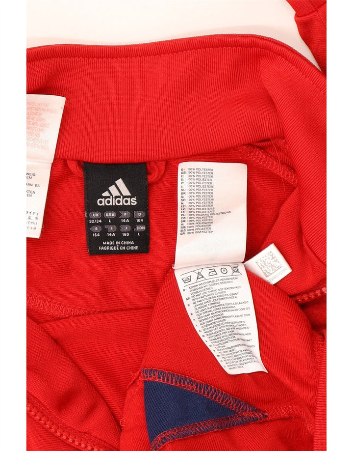 Adidas Boys αθλητική φόρμα 13-14 ετών Κόκκινο πολυεστέρας