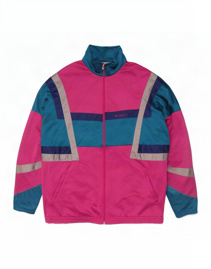 Ανδρική φόρμα Mc Crae's Top Jacket XL Pink Colourblock