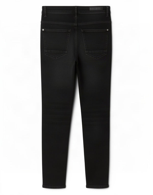 Zara Ανδρικό Cropped Skinny Jeans EU 40 Medium W31 L24 Μαύρο
