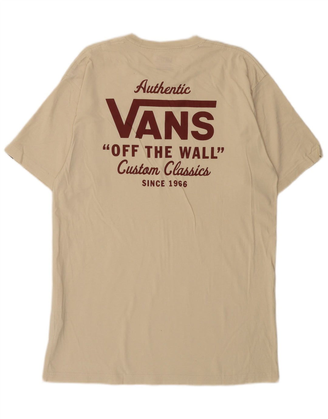 Ανδρικό T-Shirt Vans Classic Fit Top μεσαίο μπεζ βαμβακερό
