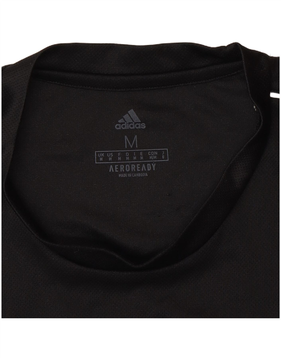 Adidas Ανδρικό T-Shirt Aeroready Top Μεσαίο Μαύρο