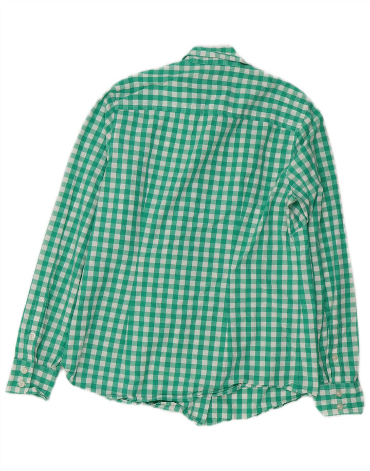 VINEYARD VINES Γυναικείο πουκάμισο US 6 Μεσαίο πράσινο βαμβακερό Gingham