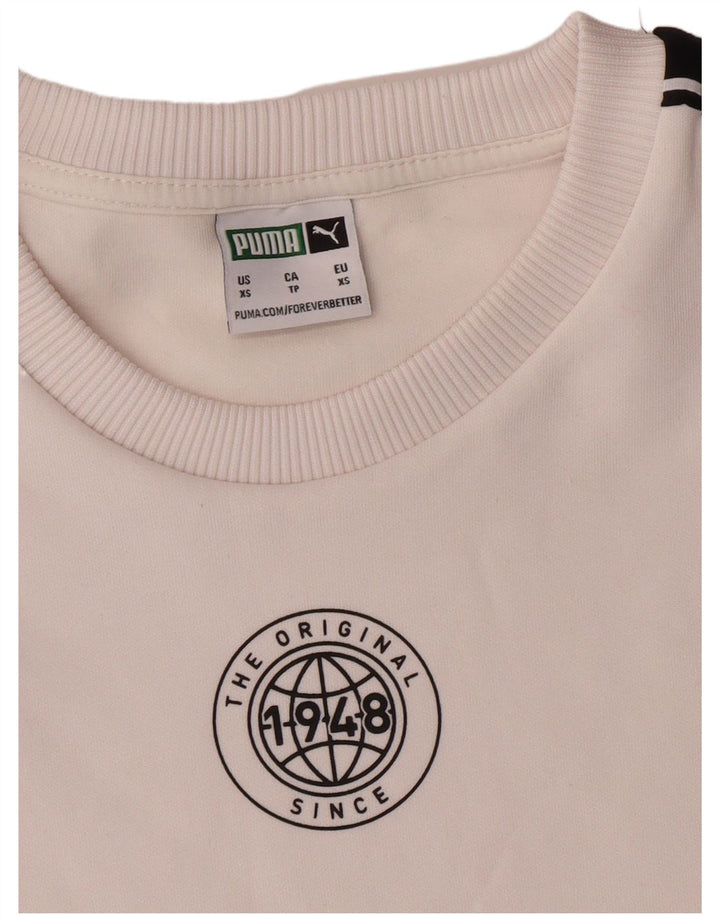 Ανδρική φούτερ PUMA Jumper XS Λευκός Πολυεστέρας