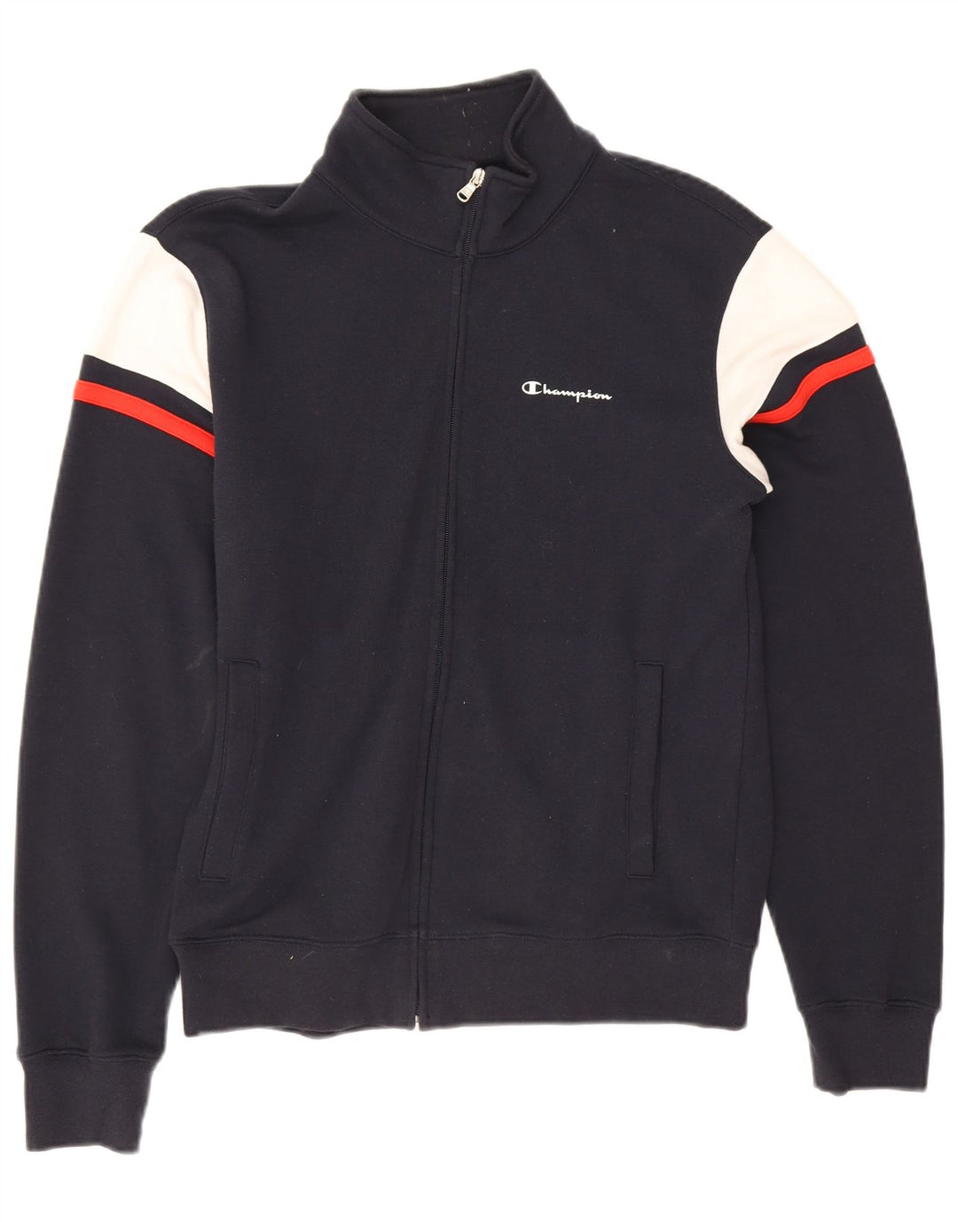 Ανδρική φόρμα Champion Top Jacket Μεσαίο Μαύρο Colourblock Βαμβακερό