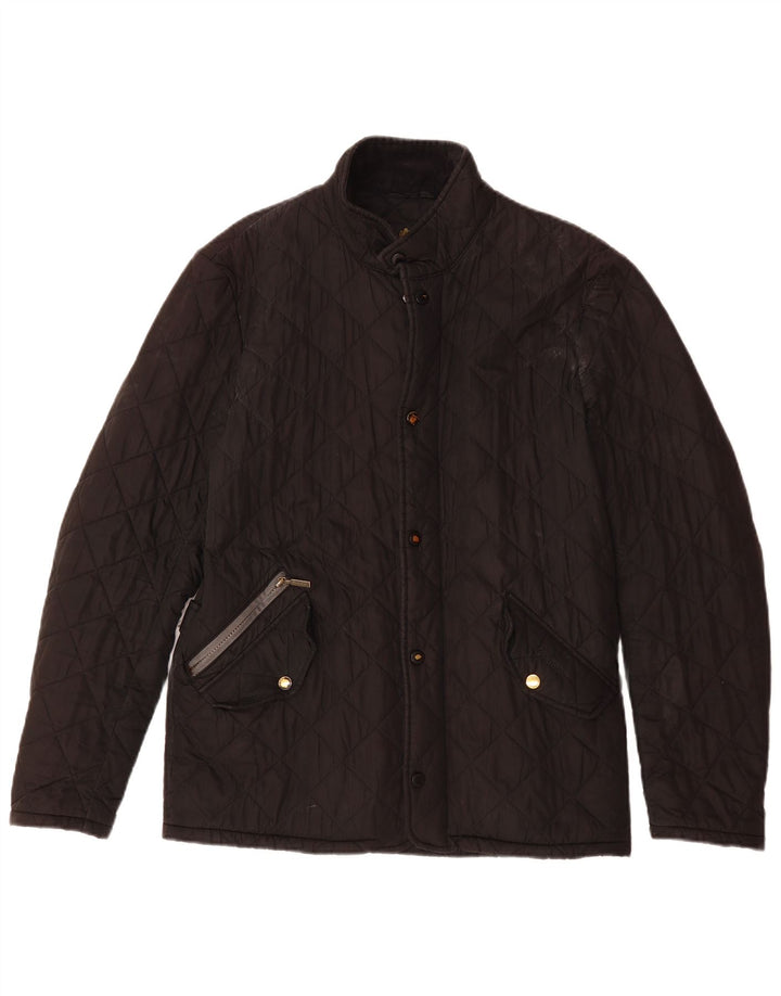 Ανδρικό καπιτονέ μπουφάν BARBOUR UK 36 Small Black