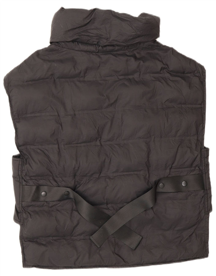 Zara Womens Oversized Gilet UK 10 Small Black