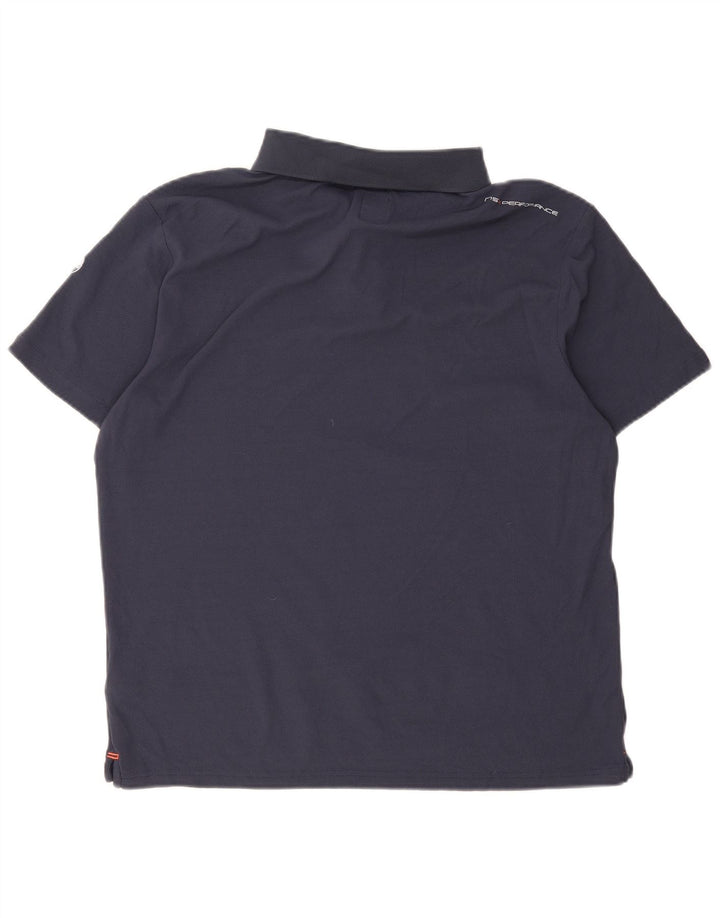 Ανδρικό πουκάμισο πόλο North Sails XL Navy Blue Polyamide
