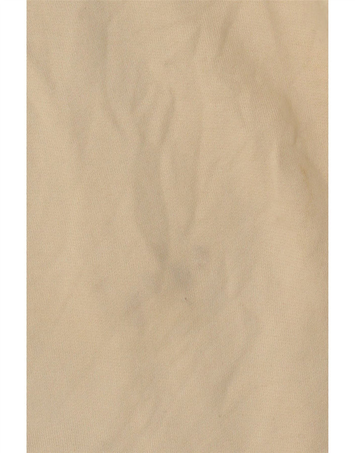 Γυναικεία αθλητική φόρμα γραφικών Asics Top Jacket UK 10 Small Beige Cotton