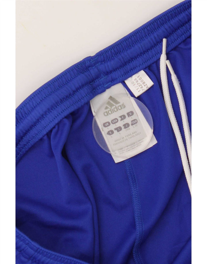 Ανδρικό αθλητικό σορτς Adidas Climalite από μεγάλο μπλε πολυεστέρα