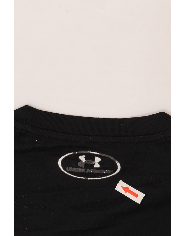 Ανδρικό μπλουζάκι θερμότητας UNDER Armour Top Small Black Polyester