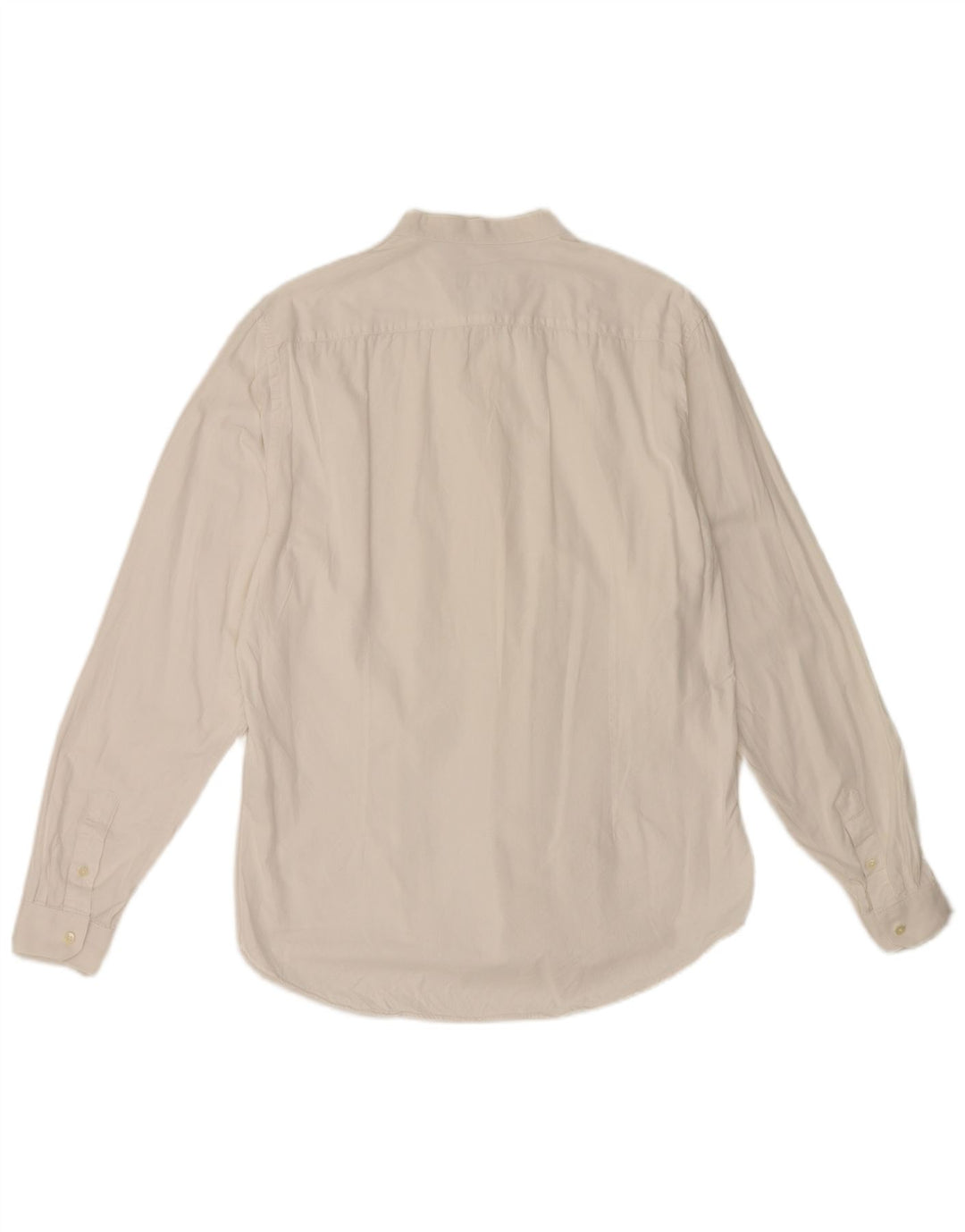 Ανδρικό πουκάμισο Zara Slim Fit XL Λευκό βαμβακερό