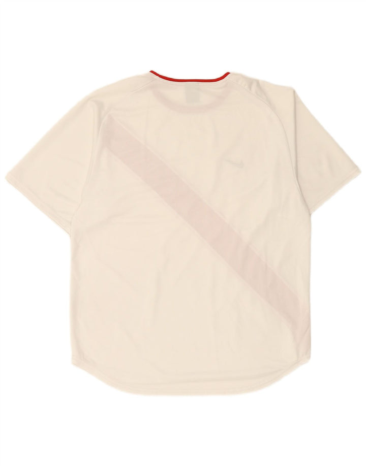 Ανδρικό T-Shirt NIKE Top Medium White Colourblock