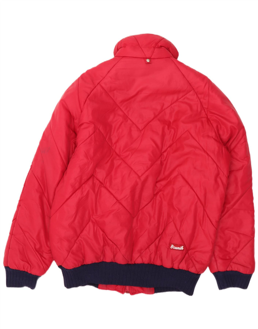 Brunik Ανδρικό μπουφάν με επένδυση UK 38 Medium Red Colourblock