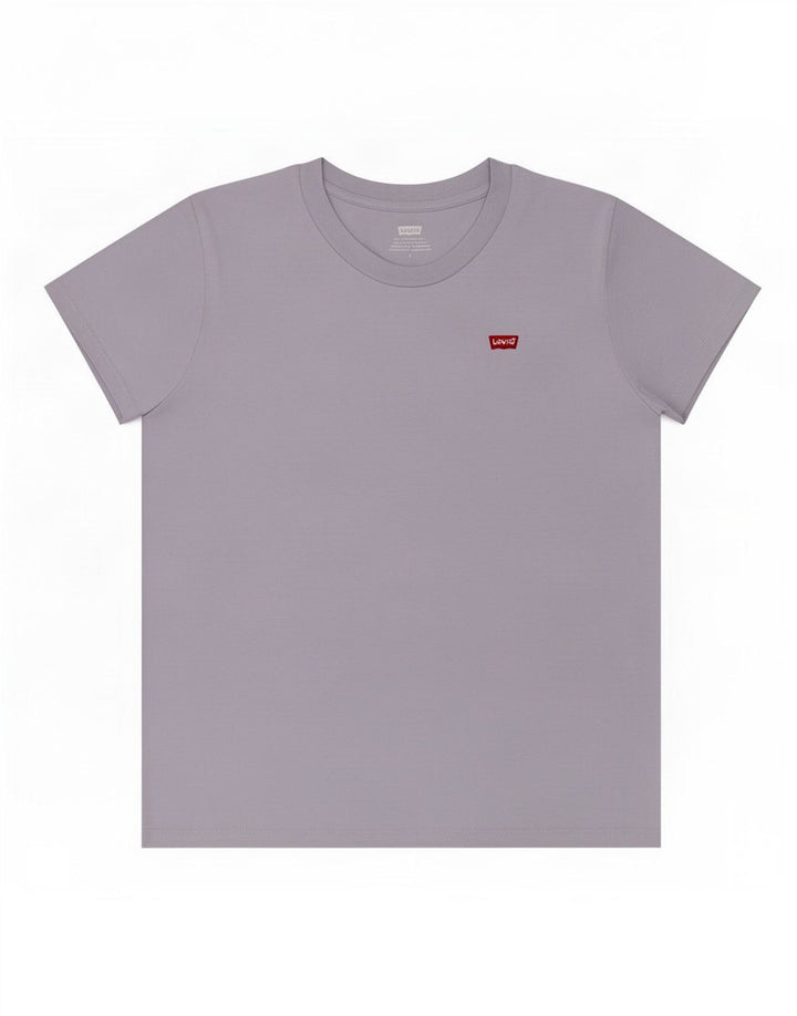 Levi's Womens Regular T-Shirt Top UK 12 Medium Purple