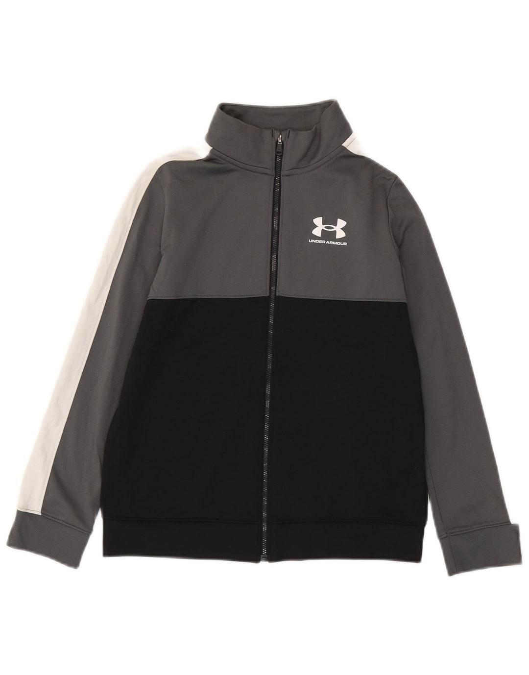 Under Armour Boys αθλητική φόρμα Top Jacket 9-10 Years Medium Grey Colourblock