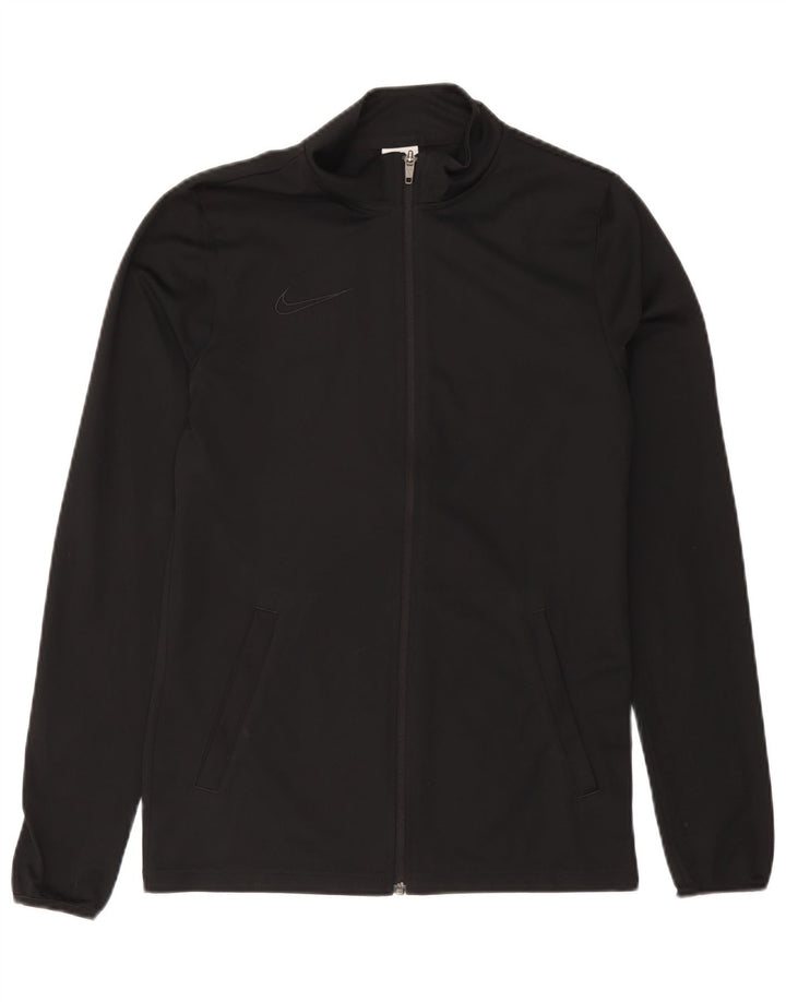 Μπουφάν Nike Mens Dri Fit αθλητική φόρμα, μικρό μαύρο πολυεστέρα