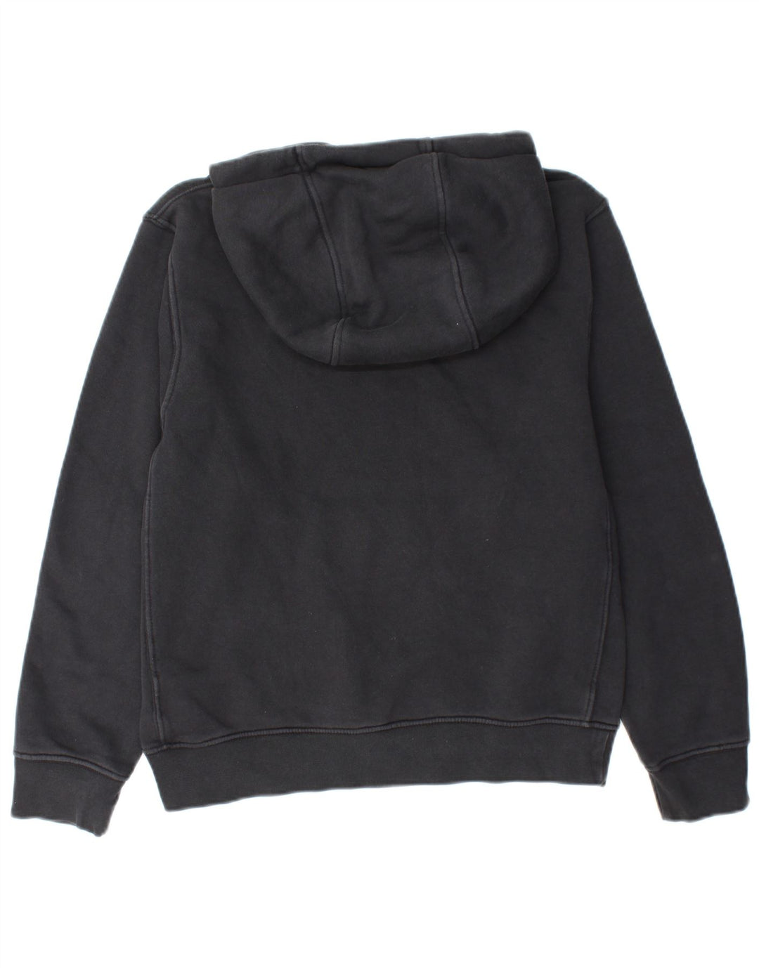 NIKE Γυναικείο Hoodie Jumper UK 6 XS Μαύρο βαμβακερό