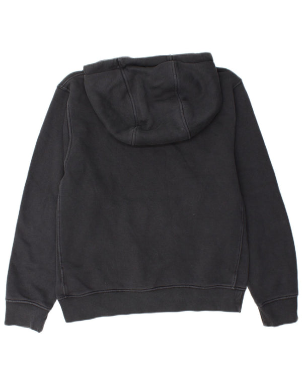 NIKE Γυναικείο Hoodie Jumper UK 6 XS Μαύρο βαμβακερό