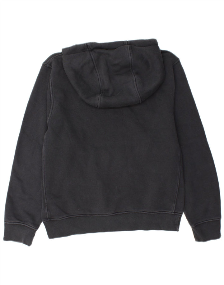 NIKE Γυναικείο Hoodie Jumper UK 6 XS Μαύρο βαμβακερό