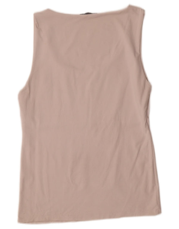 Zara Γυναικείο Γιλέκο Τοπ UK 14 Large White Polyamide