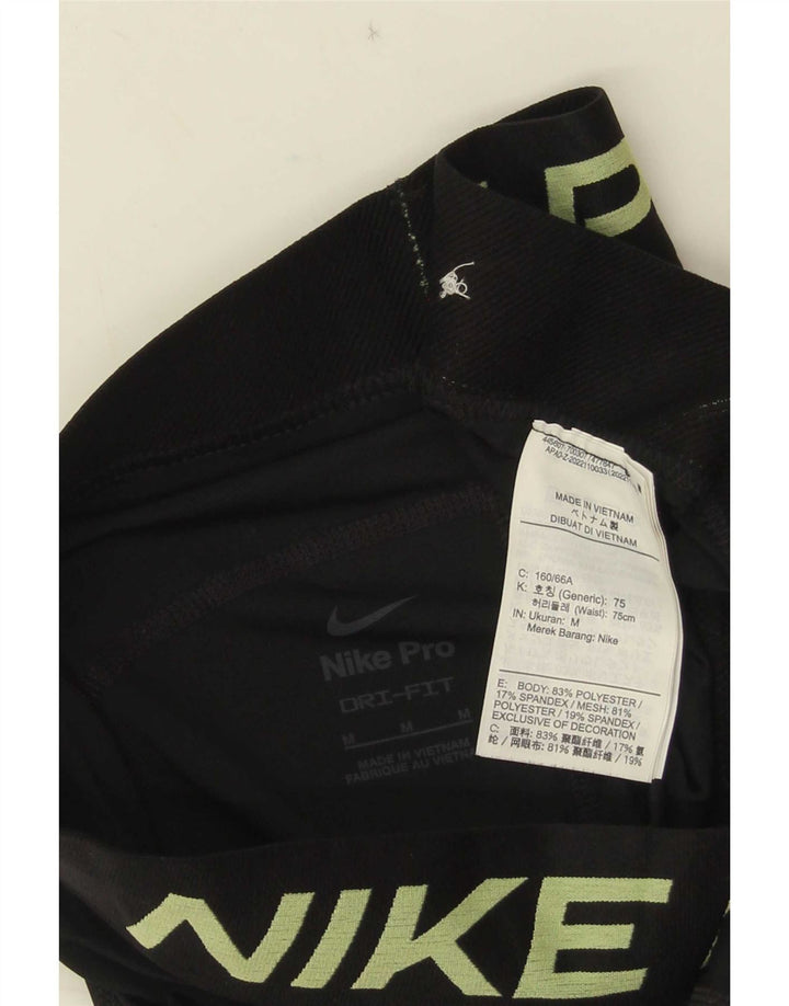 Γυναικεία κολάν Nike Dri Fit Graphic UK 12 Medium Black Polyester