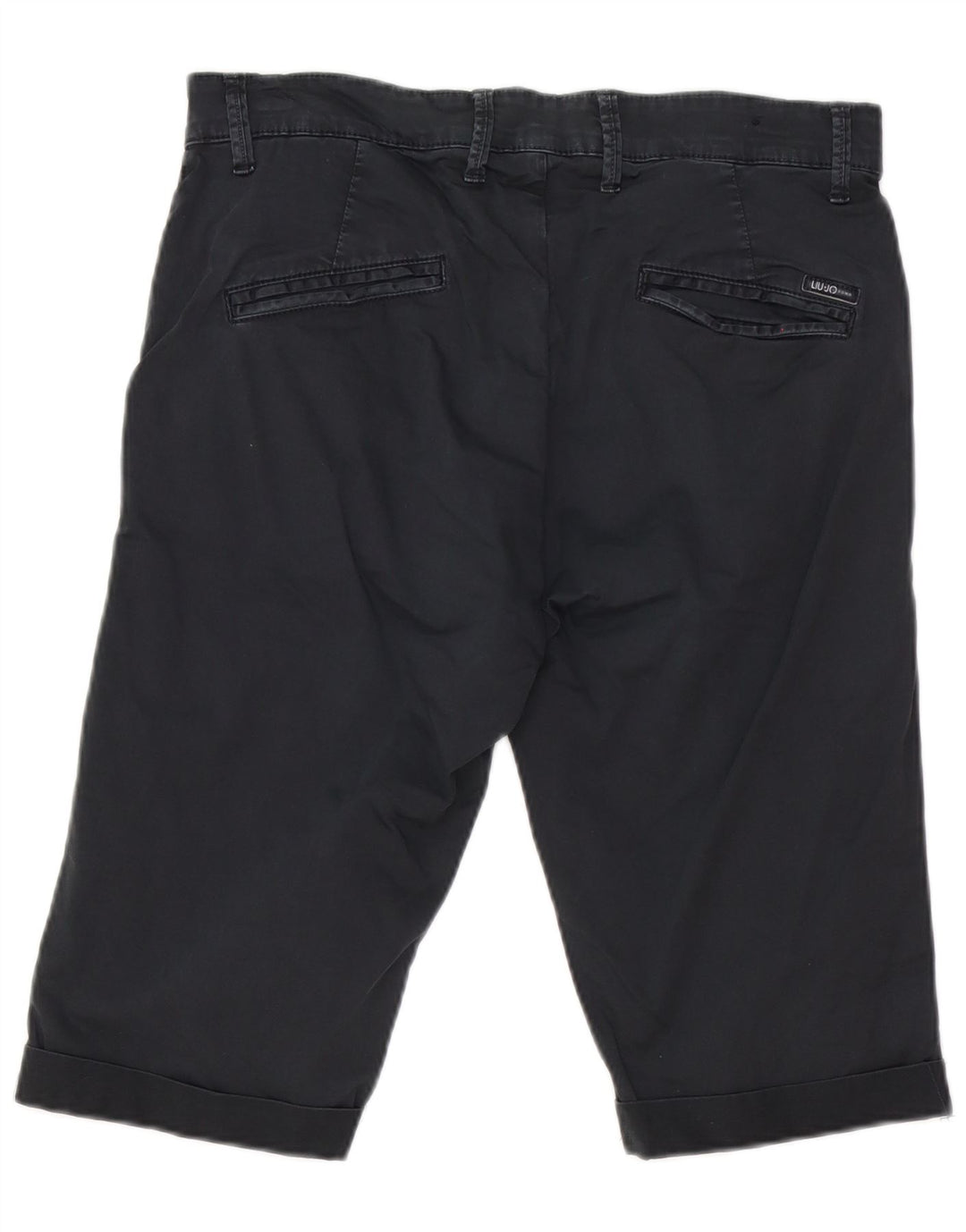 Liu Jo Ανδρικό Σορτς Βερμούδα IT 48 Medium W32 Navy Blue Βαμβακερό