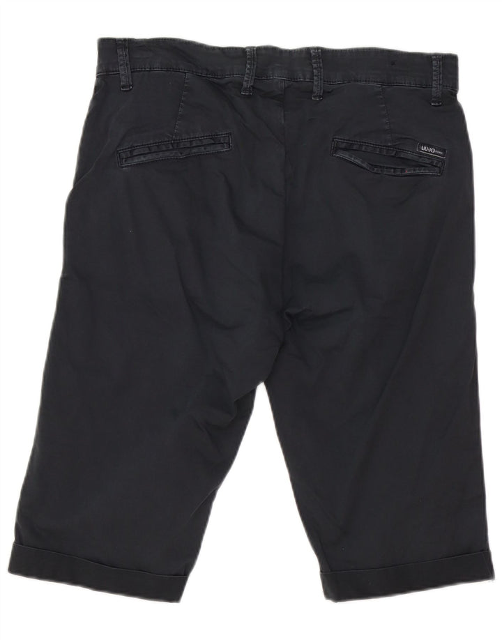 Liu Jo Ανδρικό Σορτς Βερμούδα IT 48 Medium W32 Navy Blue Βαμβακερό