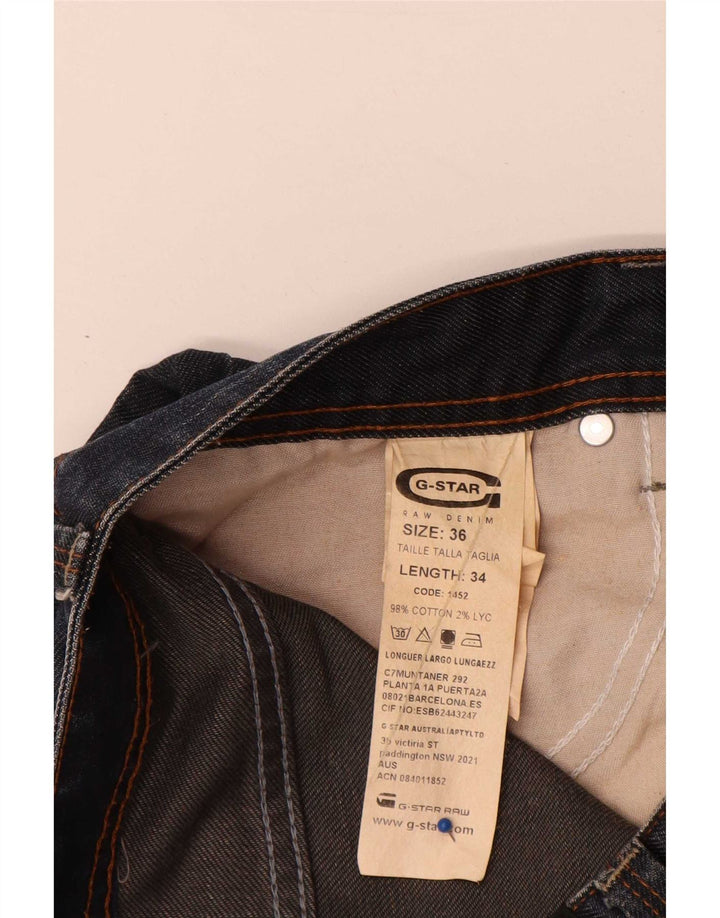 Ανδρικό τζιν ίσιο G-Star W36 L34 Navy Blue Cotton