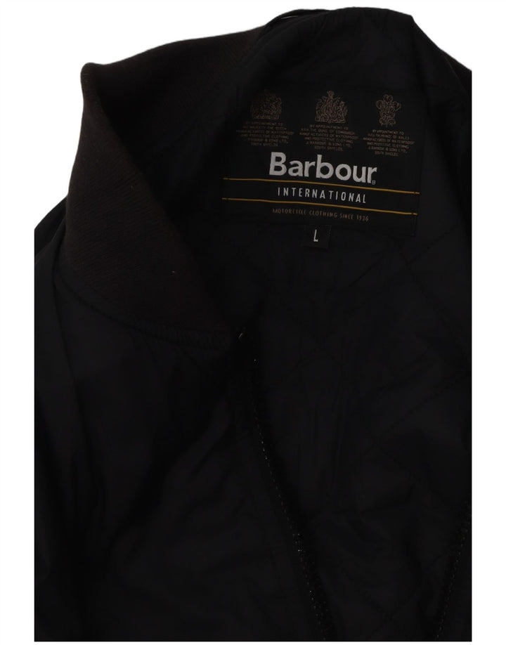 Ανδρικό παλτό Barbour Windbreaker UK 40 Large Navy Blue
