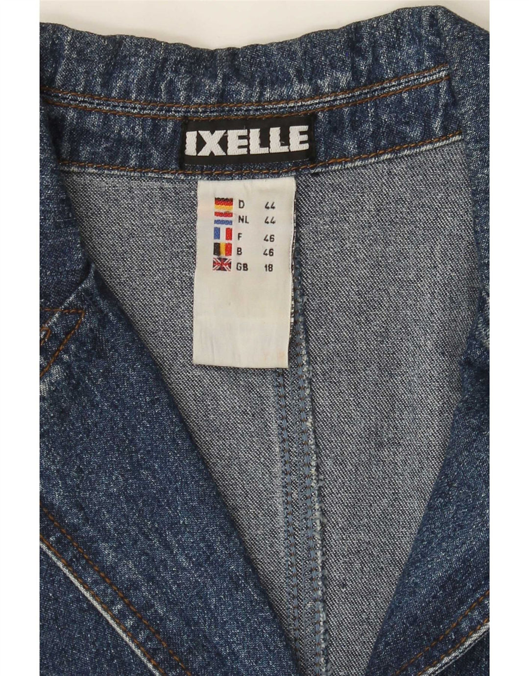 Vintage Γυναικείο Τζιν Παλτό UK 18 XL Μπλε Βαμβακερό