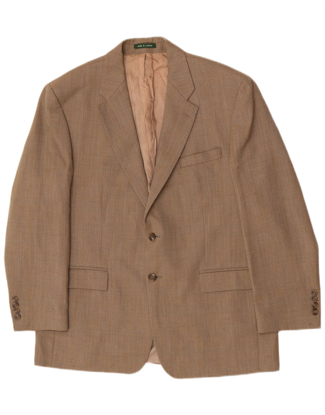 Ralph Lauren Ανδρικό κανονικό σακάκι UK 44 2XL Καφέ ψαροκόκαλο