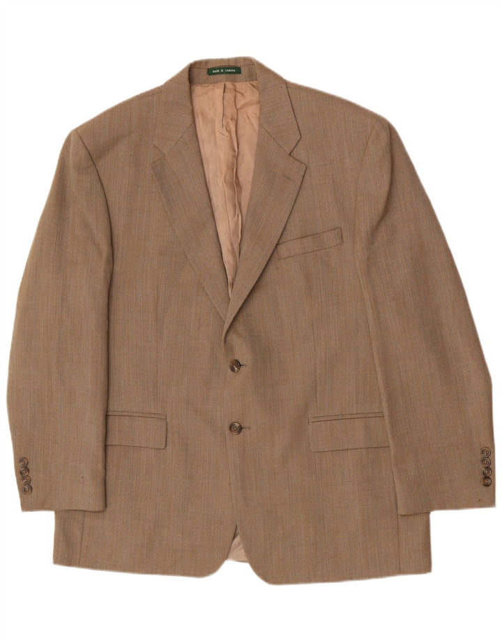 Ralph Lauren Ανδρικό κανονικό σακάκι UK 44 2XL Καφέ ψαροκόκαλο