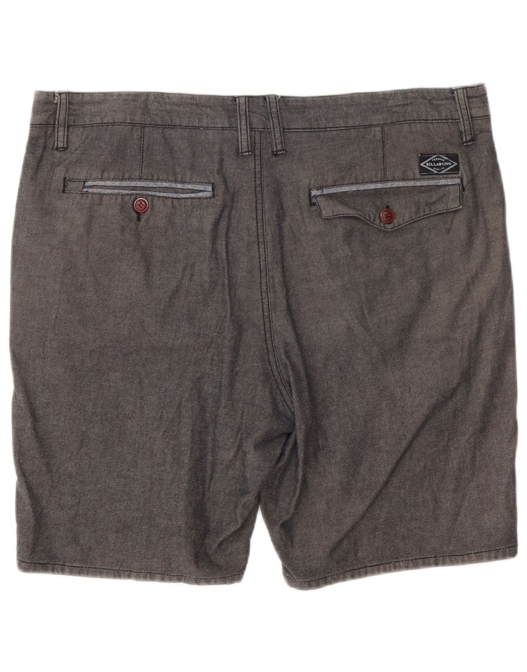 Ανδρικό σορτς Chino Billabong W36 μεγάλο γκρι βαμβακερό