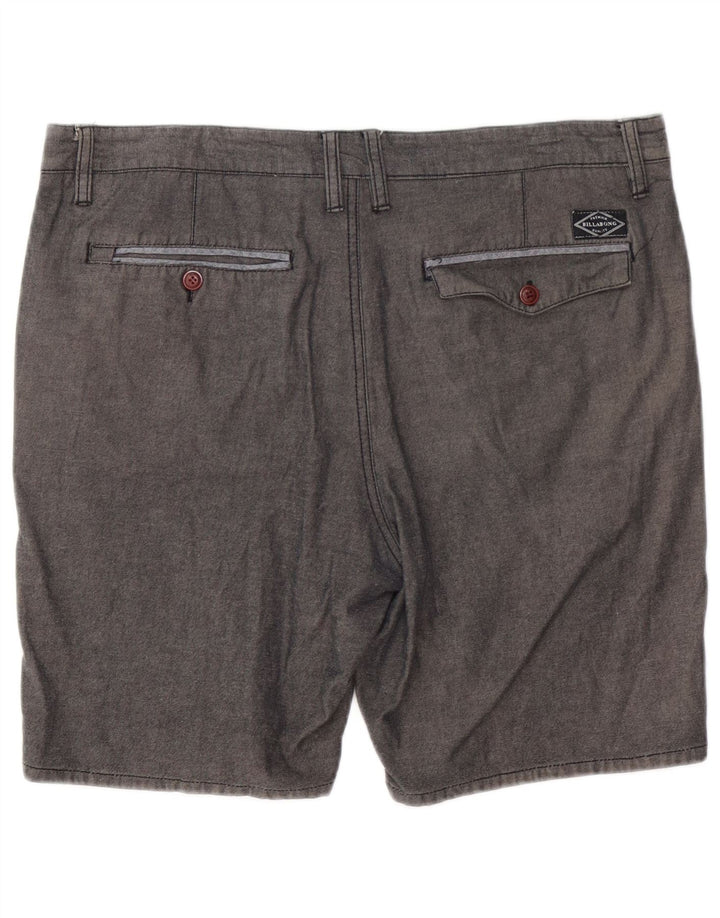Ανδρικό σορτς Chino Billabong W36 μεγάλο γκρι βαμβακερό