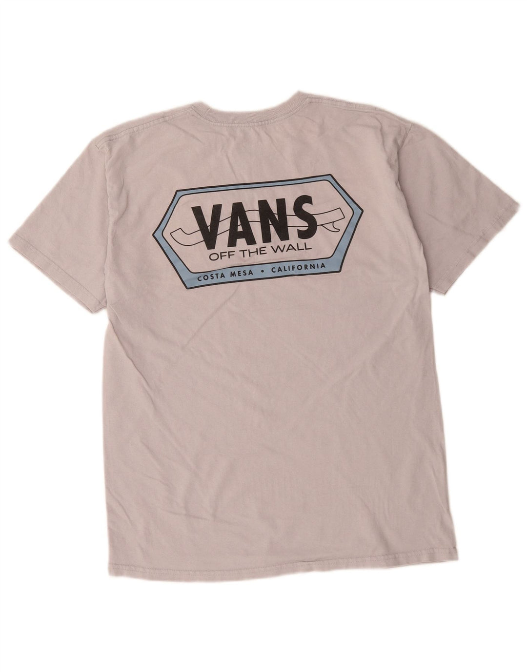 Ανδρικό γραφικό T-Shirt Vans Top Μεσαίο γκρι βαμβακερό
