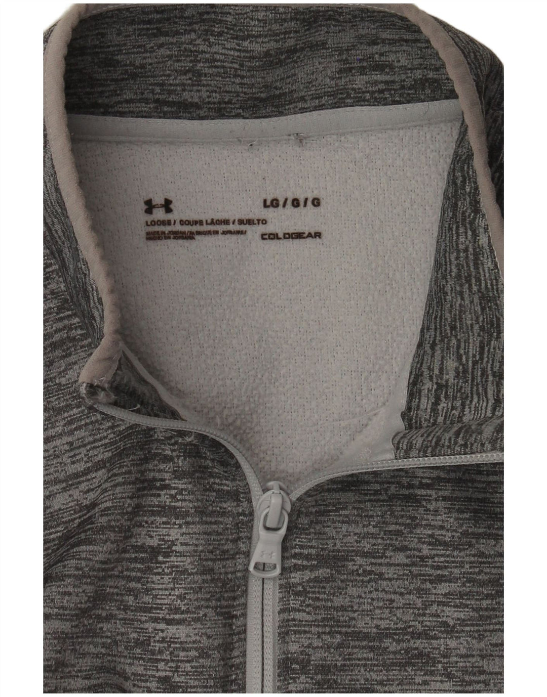 Under Armour Ανδρική φόρμα πουλόβερ κρύου εξοπλισμού Top Large Grey Flecked