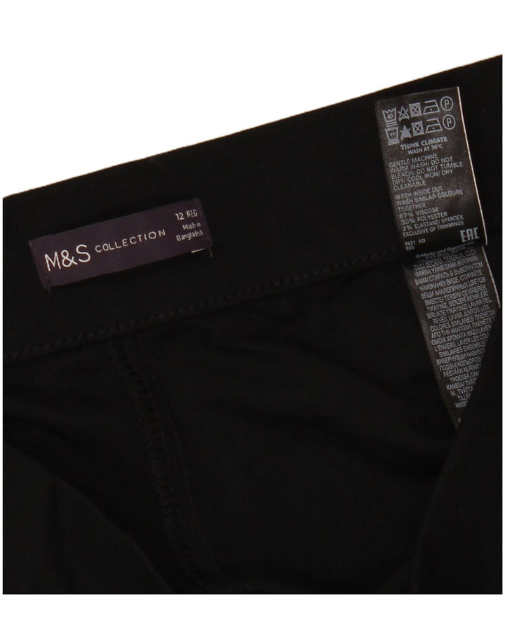 Γυναικεία κολάν Marks & Spencer UK 12 Medium Black Viscose