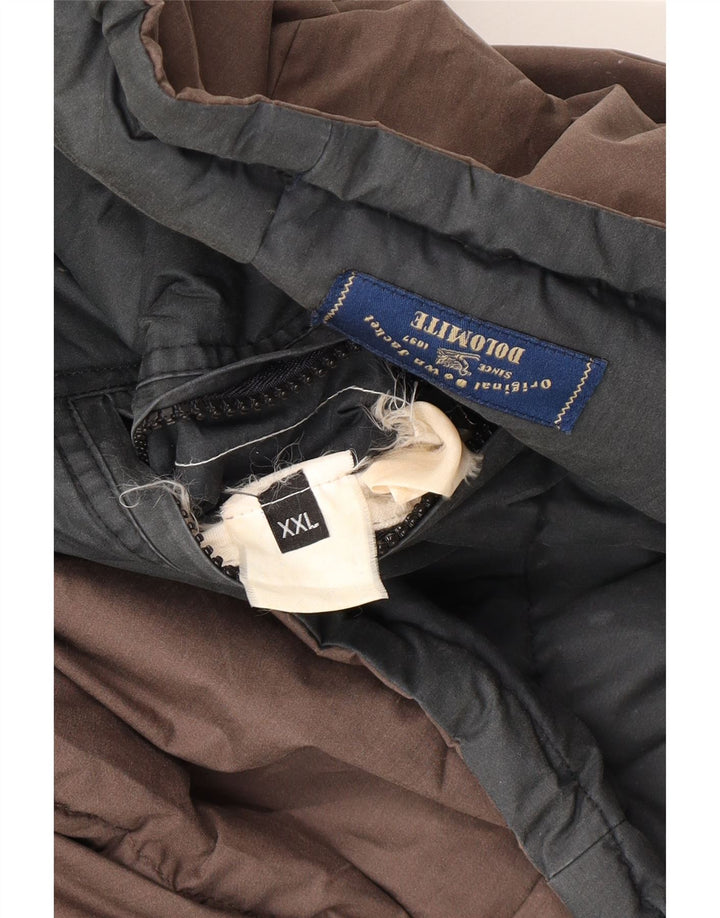 DOLOMITE Ανδρική κουκούλα με επένδυση Gilet UK 44 2XL Καφέ