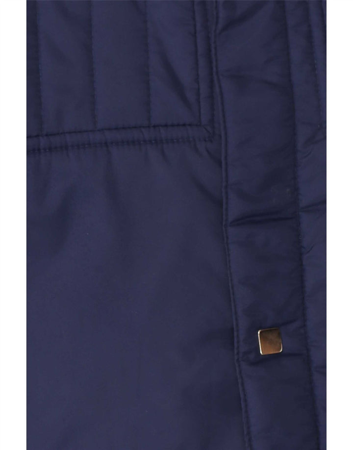 Vintage Ανδρικό Μπουφάν Windbreaker 42 XL Navy Blue Nylon