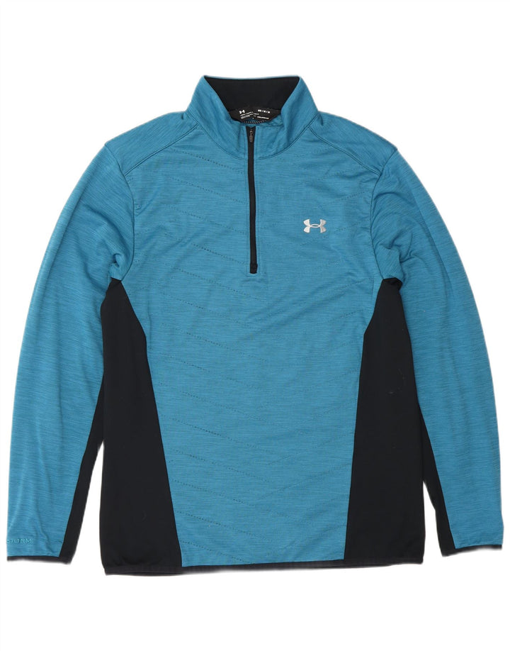 Ανδρικό Under Armour Cold Gear Loose Fit Top Μακρυμάνικο Μεσαίο Μπλε