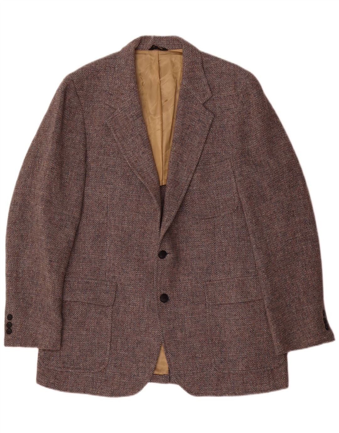 Harris Tweed Ανδρικό μπλέιζερ μπουφάν UK 38 μεσαίο γκρι μαλλί