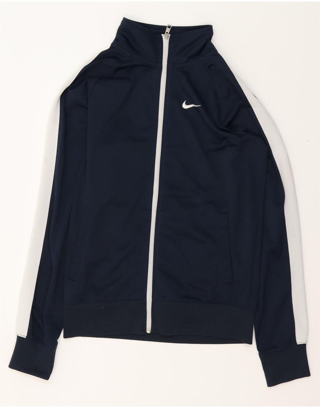Ανδρική φόρμα NIKE Top μπουφάν Small Navy Blue Colorblock Polyester