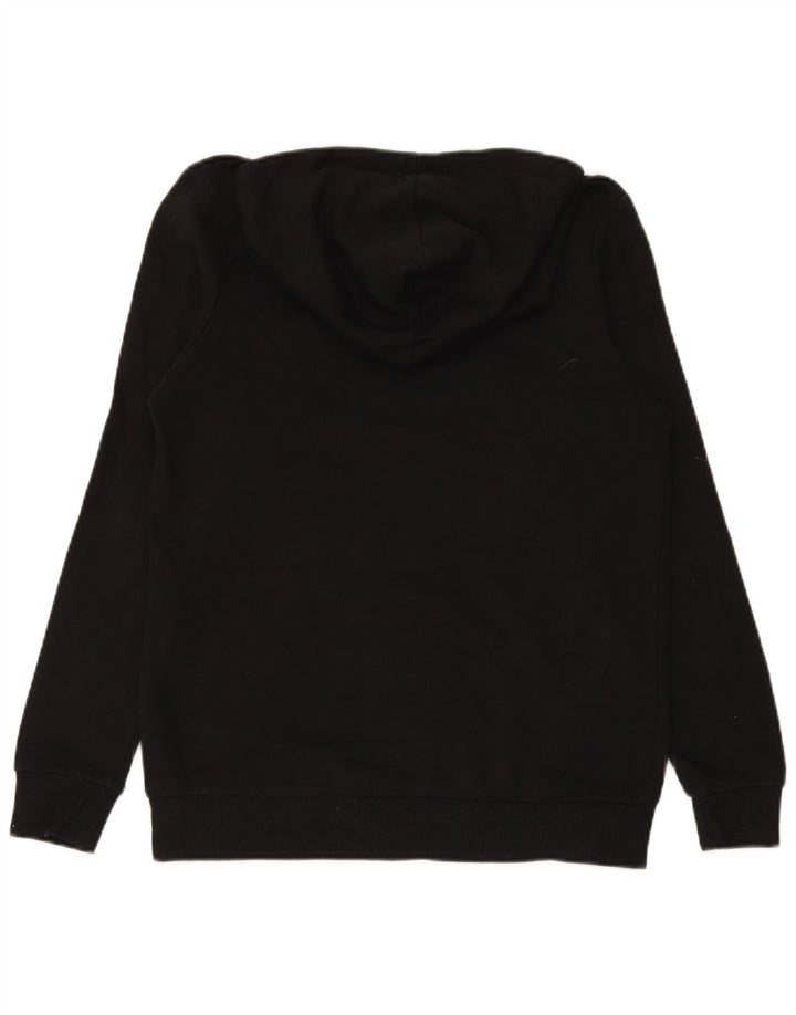 JACK & JONES Boys Graphic Hoodie Jumper 15-16 ετών μαύρο βαμβακερό