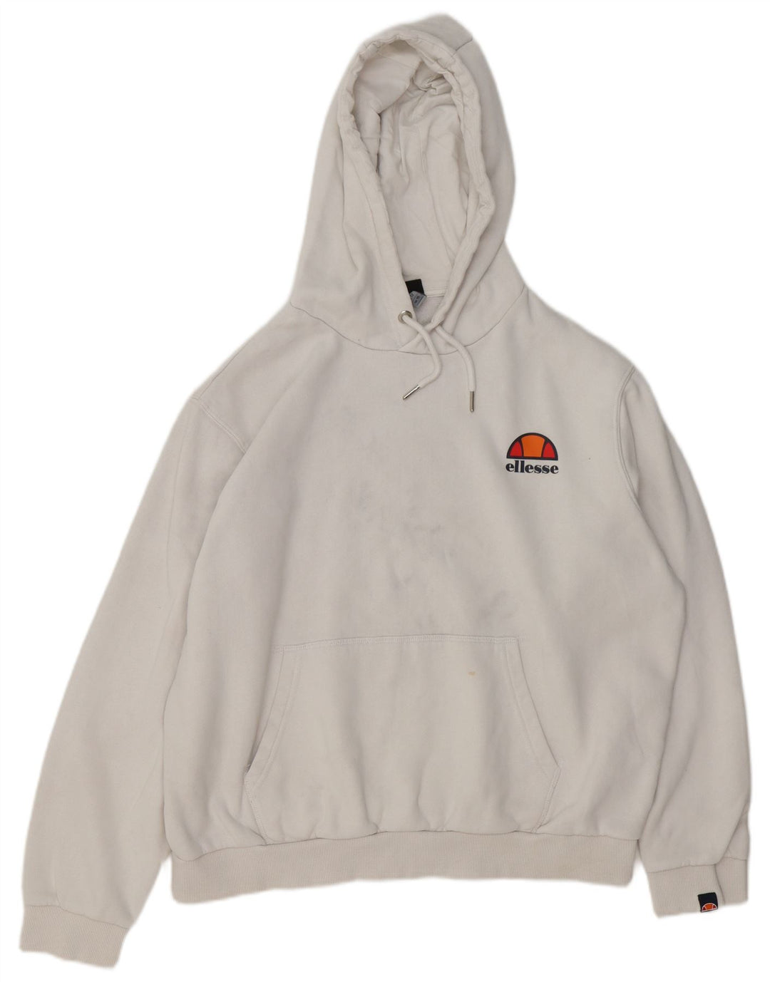 ELLESSE Γυναικείο Hoodie Jumper UK 16 μεγάλο βαμβακερό