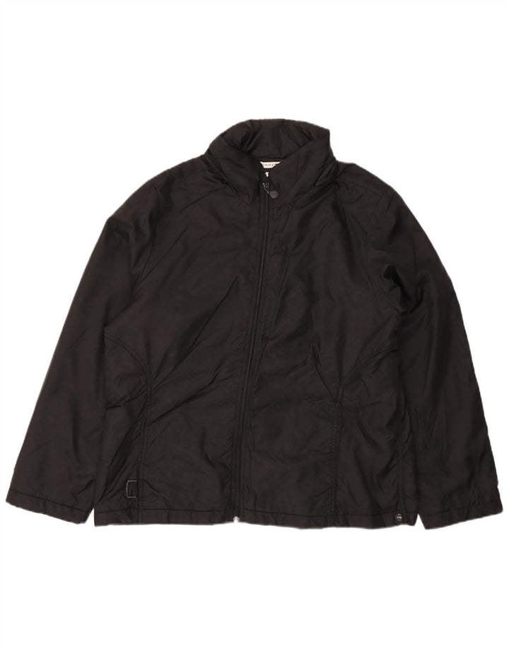 Tommy Hilfiger Γυναικείο Αντιανεμικό Μπουφάν UK 18 XL Μαύρο νάιλον