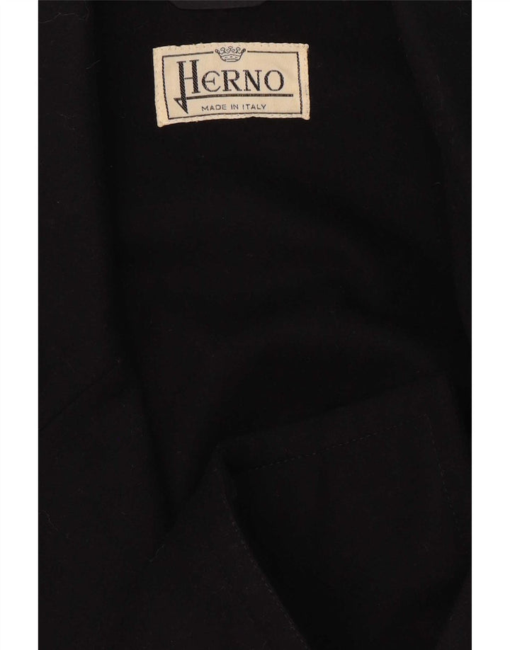 Herno Γυναικείο Μπουφάν Blazer με 2 Κουμπιά IT 44 Medium Navy Blue Wool