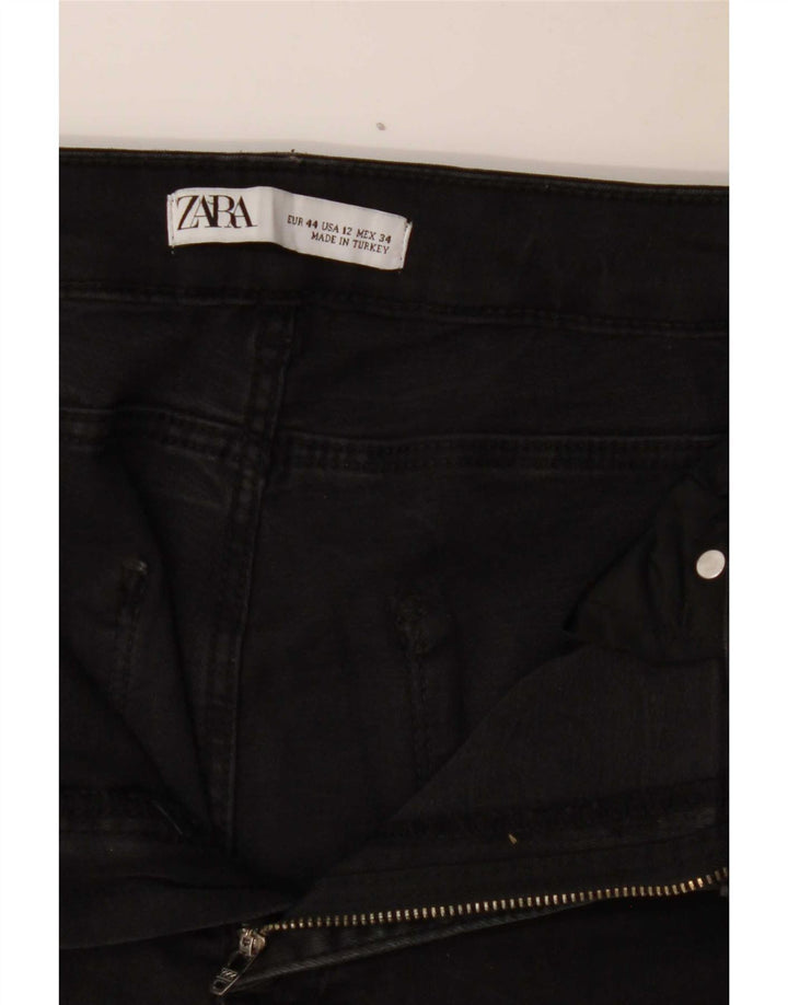 Zara Γυναικείο Slim Jeans EU 44 XL W34 L24 Μαύρο