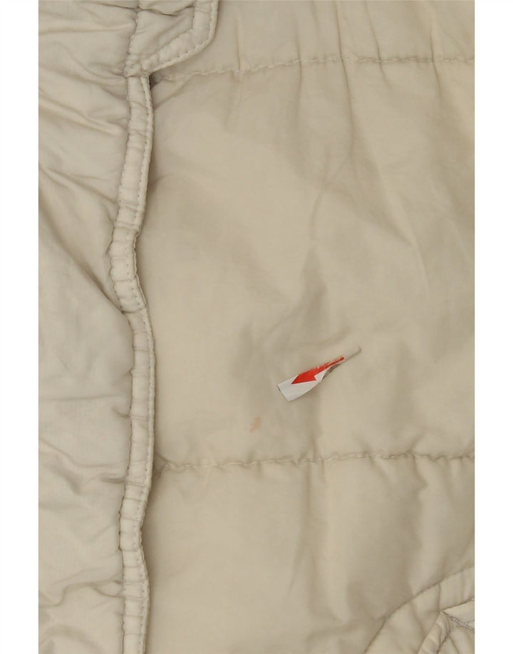 Γυναικείο μπουφάν Gas με κουκούλα IT 44 Medium Off White Polyamide